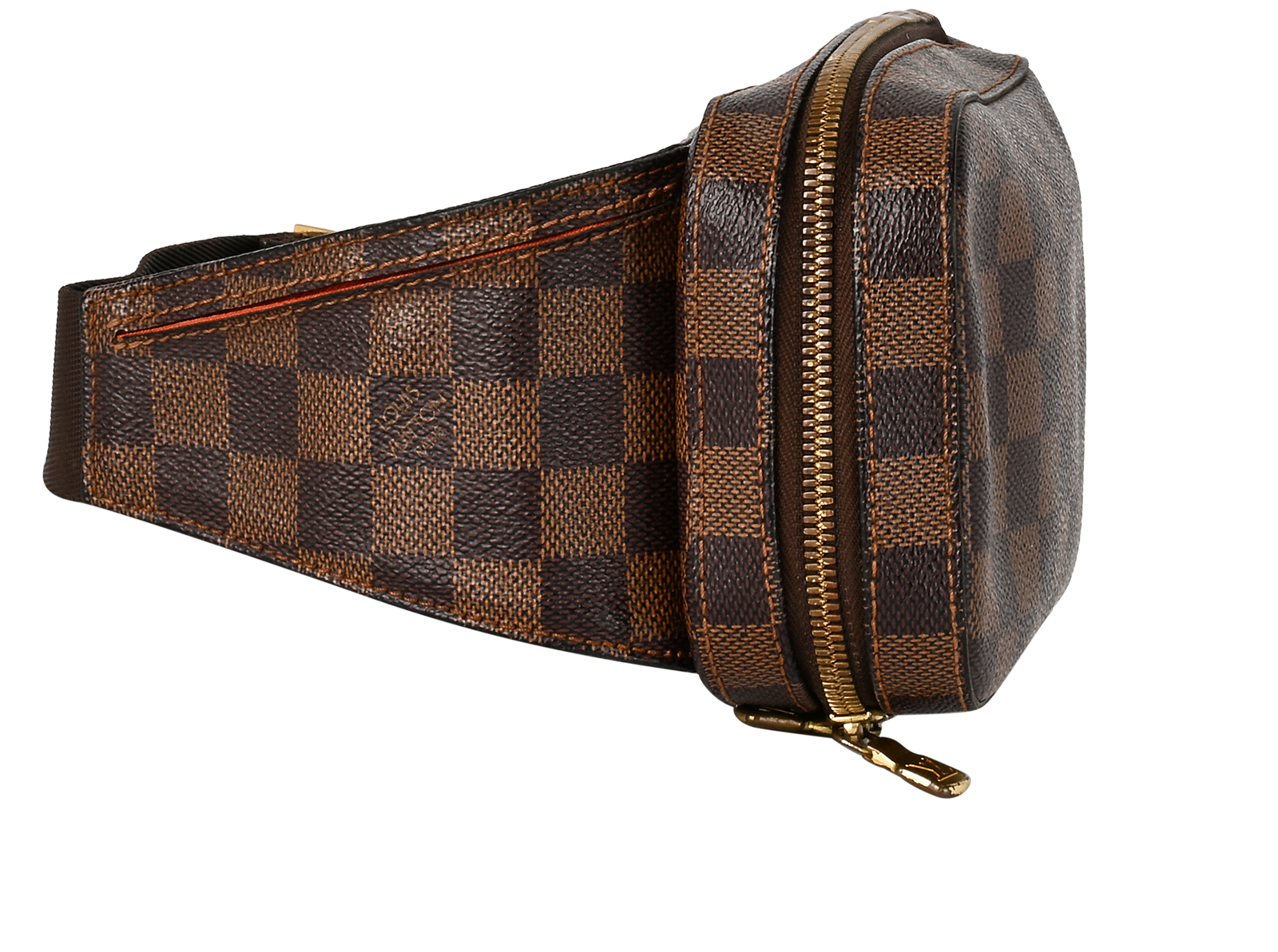 Vintage Geronimo Sling Crossbody, &pound;450, Handbags, Brown, Canvas, Side view